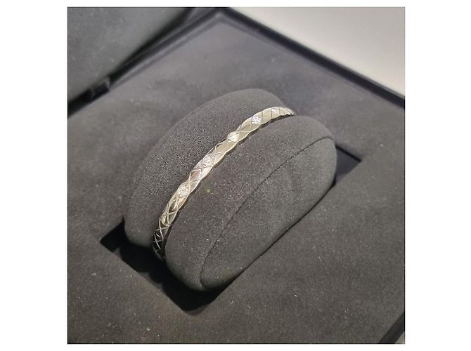 Chanel Bracciale Coco Crush Diamanti Oro Bianco Multicolore - vista 8