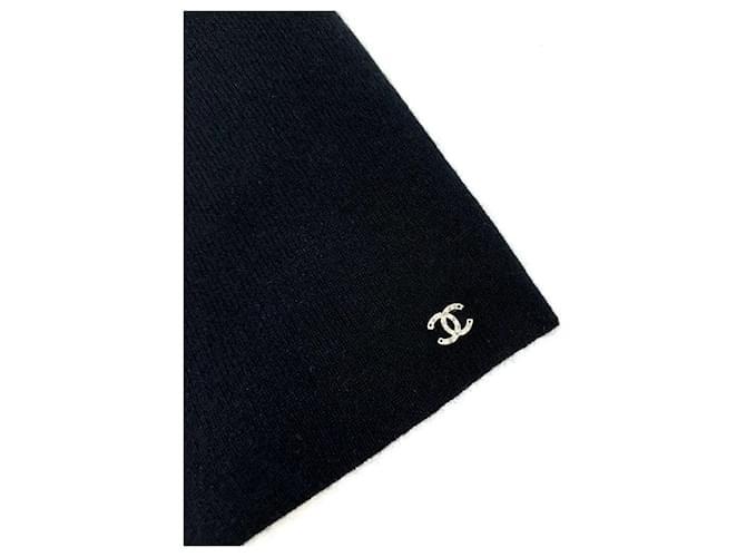Chanel Kaschmir-Beanie Schwarz - Ansicht 5
