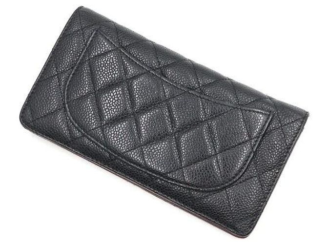Chanel Timeless Classic Flap Long Wallet Caviar Black - Ansicht 8