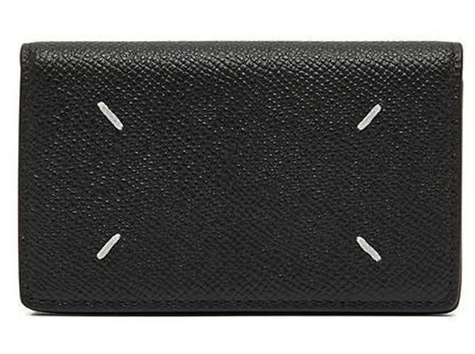 Maison Martin Margiela Stitched Grain Card Holder Black - view 3