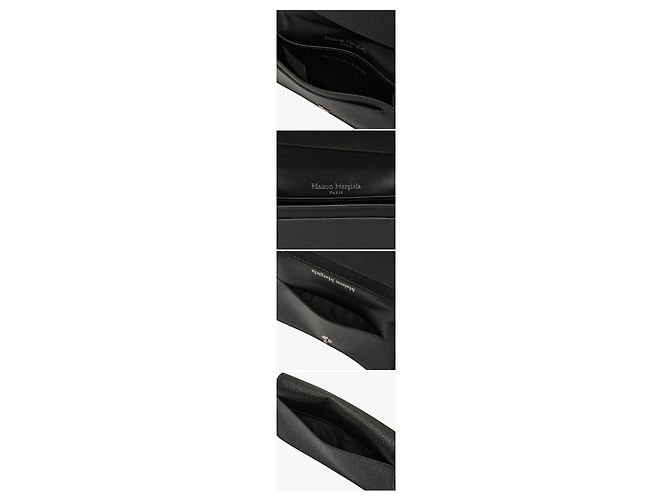 Maison Martin Margiela Stitched Grain Card Holder Black - view 9