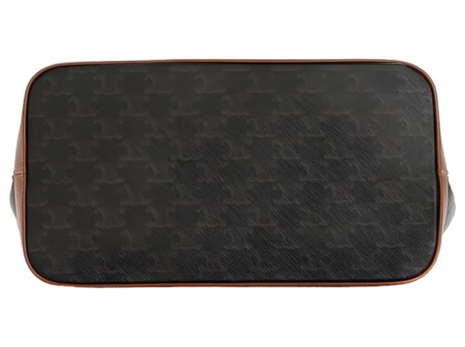 Céline Triomphe Medium Cabas Tasche Braun - Ansicht 5
