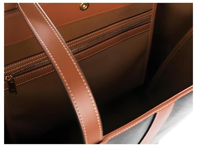 Céline Triomphe Medium Cabas Tasche Braun - Ansicht 9