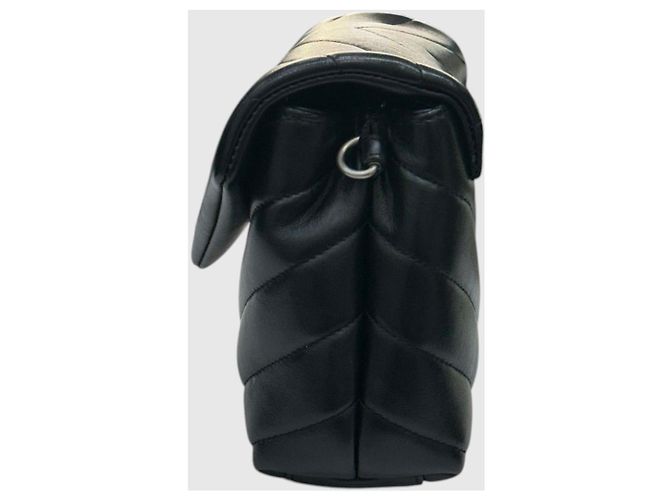 Cassandra Saint Laurent Borsa a tracolla Toy Lulu Black Nero - vista 4