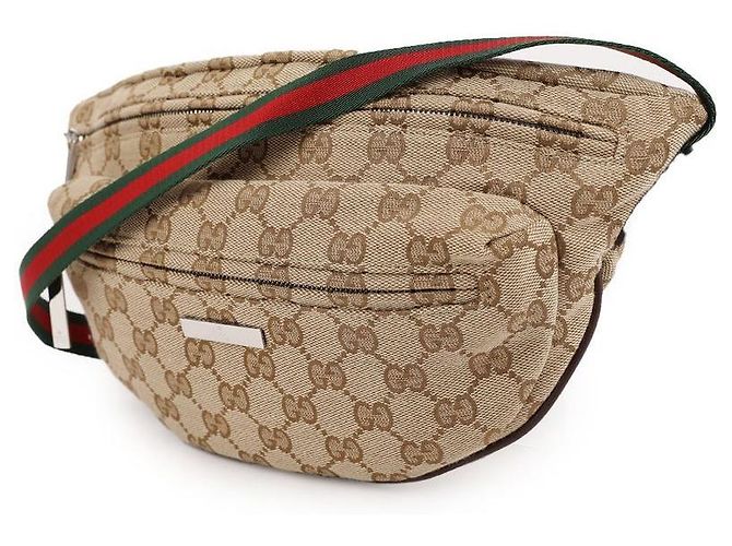 Gucci Picca borsa a tracolla Marrone - vista 4