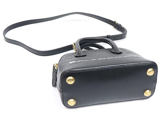 Balenciaga Mini Ville Top Handle Black Grained Calfskin XXS Nero - vista 5