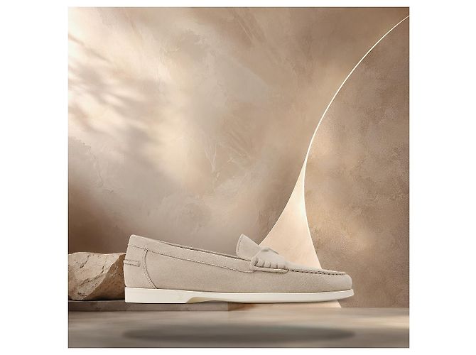 Louis Vuitton Mule Venice Gray Marrone - vista 3