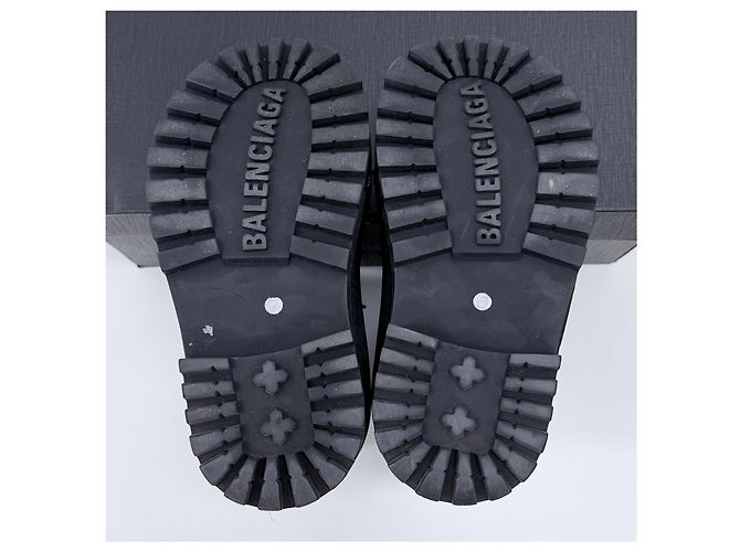 Balenciaga Skiwear Nylon Low Boots Black - view 8