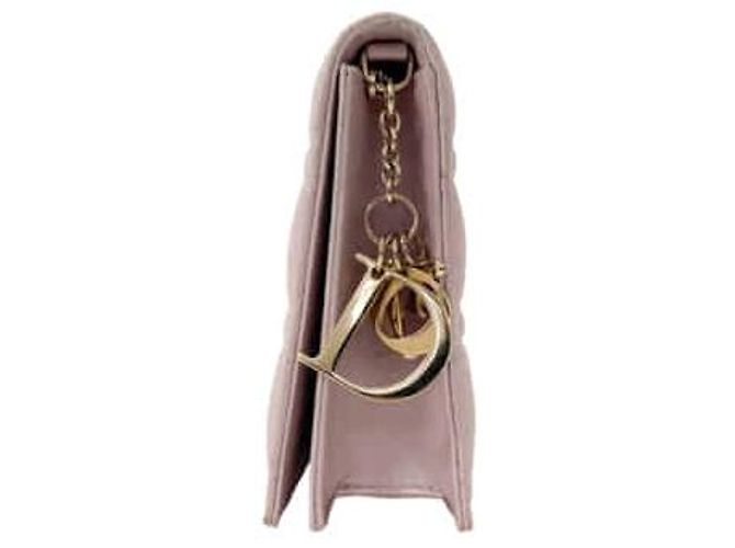 Dior Borsa a Tracolla Clutch Lady Cannage Porta-Telefono Rosa - vista 4