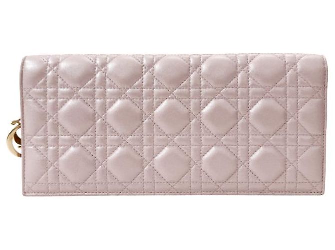 Dior Borsa a Tracolla Clutch Lady Cannage Porta-Telefono Rosa - vista 5
