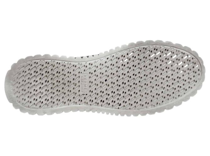 Hermès Sneakers basse da donna in pelle di vitello Cross - Nero - vista 11
