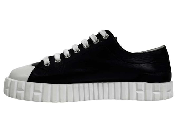 Hermès Sneakers basse da donna in pelle di vitello Cross - Nero - vista 4