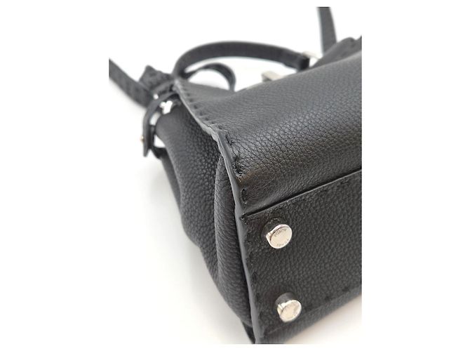 Fendi Peekaboo Mini Black Preto - vista 10