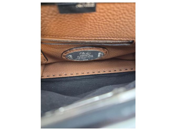 Fendi Peekaboo Mini Black Preto - vista 13