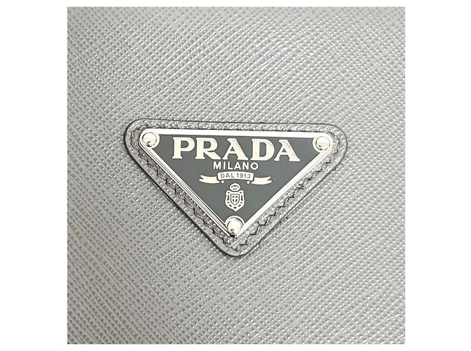 Prada Borsa Tote Porta documenti in pelle Saffiano - vista 13