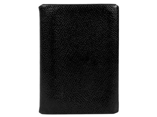 Hermès Tarjetero Calvi Duo Black Noir Negro - vista 2
