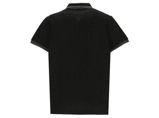 Etro Kurzarm-Poloshirt mit Streifen und besticktem Pony-Logo - Ansicht 5