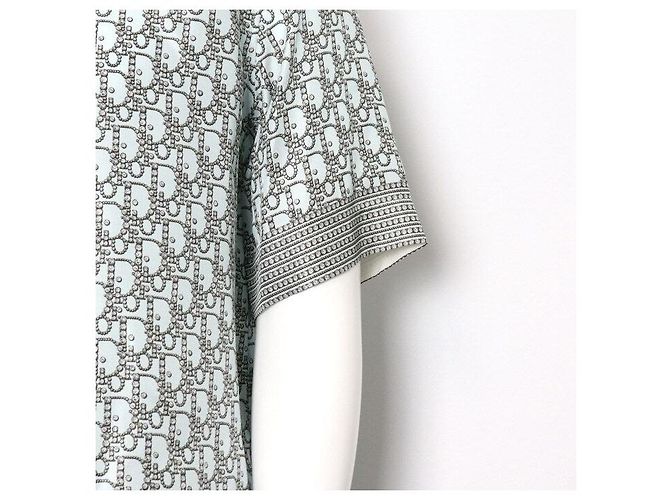 Dior Silk Oblique Homme Kurzarmhemd - Ansicht 3