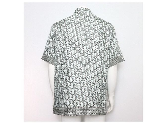 Dior Silk Oblique Homme Kurzarmhemd - Ansicht 4