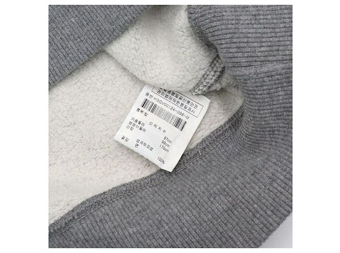 Kenzo Graues Unisex-Sweatshirt aus Fleece mit Tiger-Logo - Ansicht 7