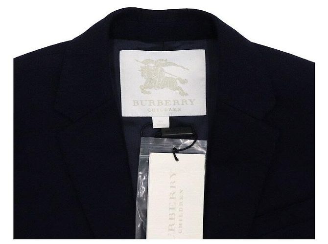 Burberry Chaqueta Blazer Junior para Niños en Lana Navy - vista 5