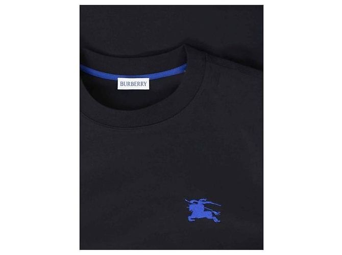 Burberry Baumwoll-T-Shirt Schwarz - Ansicht 6