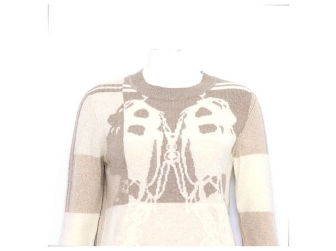 Hermès Prenda de punto Cashmere Ecos para mujer Castaño - vista 2