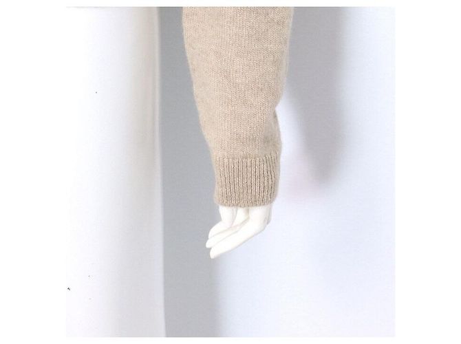 Hermès Prenda de punto Cashmere Ecos para mujer Castaño - vista 3