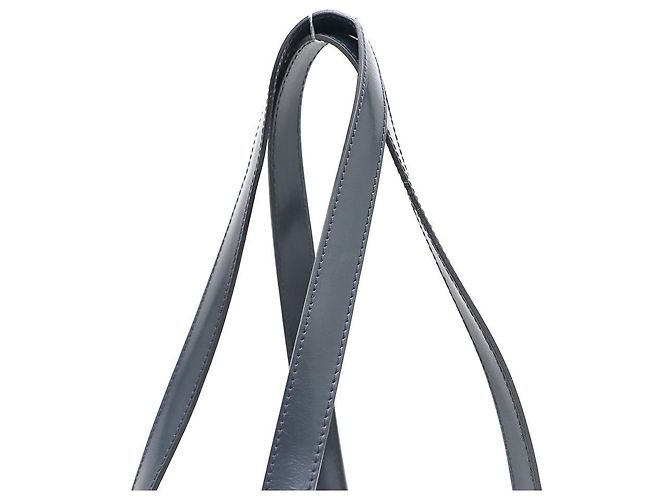 Burberry Borsa Tote e Borsa a Tracolla in PVC Nova Check Blu - vista 4