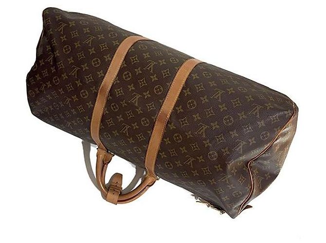 Louis Vuitton Monogram Keepall Marrom - vista 4