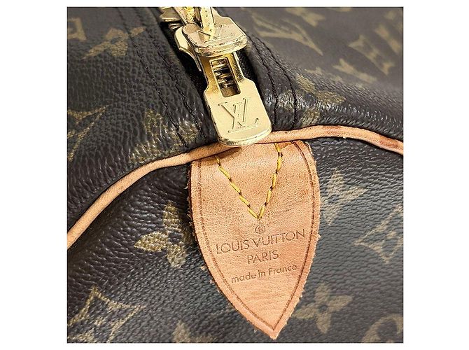 Louis Vuitton Monogram Keepall Marrom - vista 8