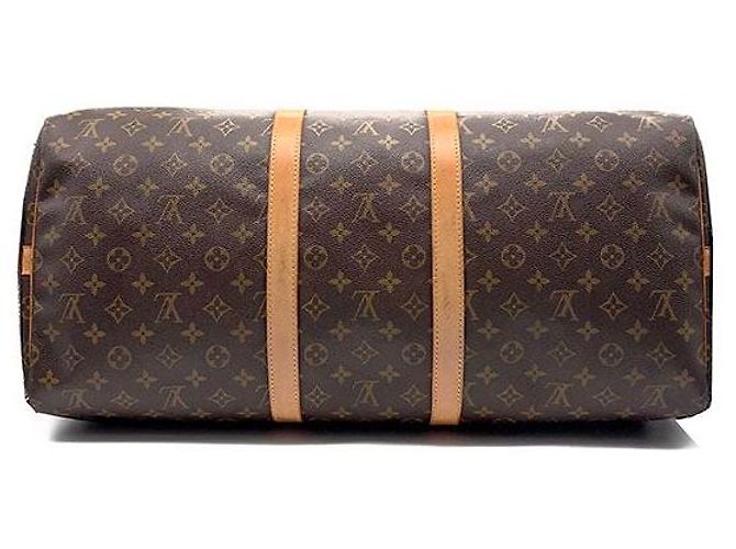Louis Vuitton Monogram Bandoulière Keepall Marrone - vista 7