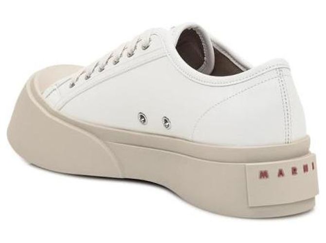 Marni Sneakers Pablo in pelle nappa Bianco - vista 6