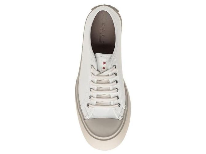 Marni Sneakers Pablo in pelle nappa Bianco - vista 7