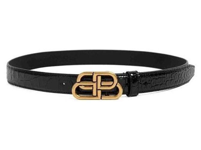 Balenciaga Cinturón de piel Negro - vista 4