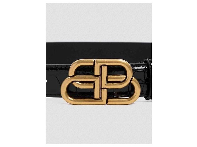 Balenciaga Cinturón de piel Negro - vista 6