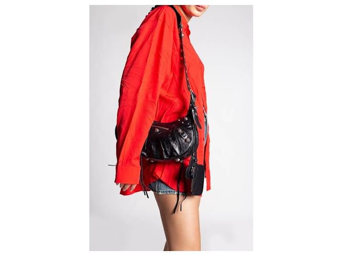Balenciaga Picca borsa a tracolla Nero - vista 5