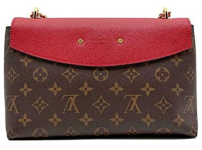 Louis Vuitton Monogram Sac Plat Marrone - vista 3