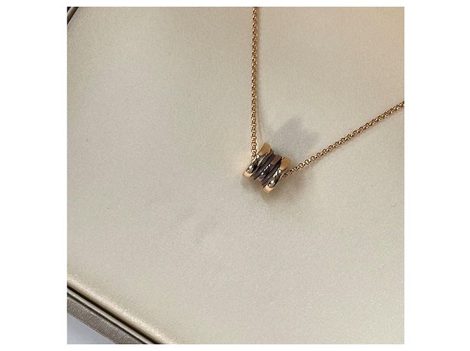 Bulgari Collana Mini Serpentine Oro Rosa - vista 4