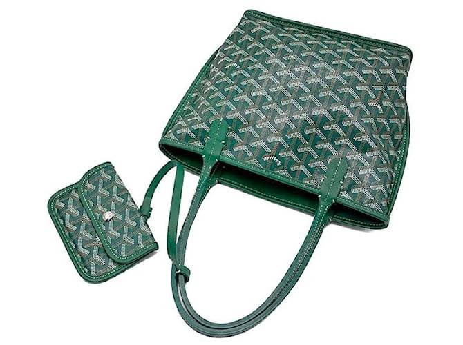 Goyard Mini Liquor Bag Verde - vista 4