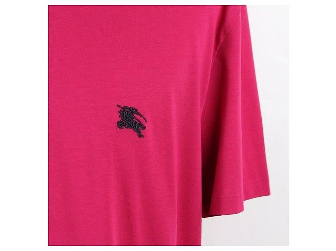 Burberry T-Shirt mit besticktem Logo Dark Pink XL - Ansicht 2