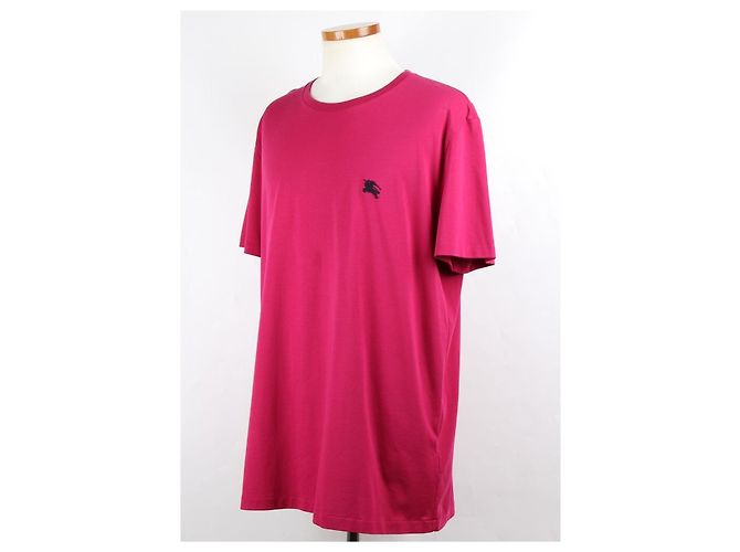 Burberry T-Shirt mit besticktem Logo Dark Pink XL - Ansicht 3