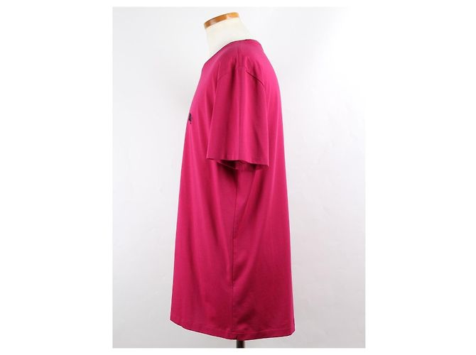 Burberry T-Shirt mit besticktem Logo Dark Pink XL - Ansicht 4