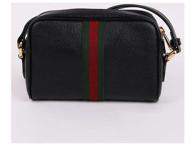 Gucci Ophidia Striped Mini Crossbody Bag - view 5