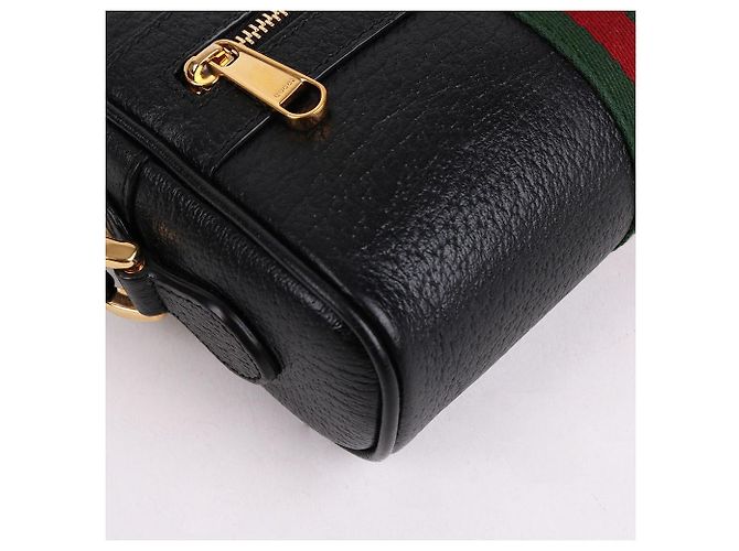 Gucci Ophidia Striped Mini Crossbody Bag - view 9
