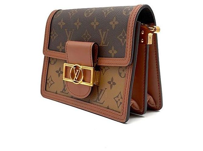 Louis Vuitton Monogram Mini Dauphine Braun - Ansicht 2