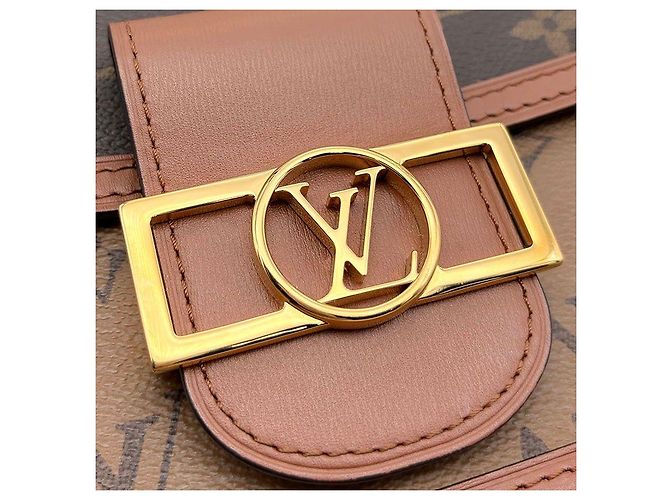 Louis Vuitton Monogram Mini Dauphine Braun - Ansicht 8