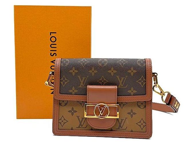 Louis Vuitton Monogram Mini Dauphine Braun - Ansicht 9