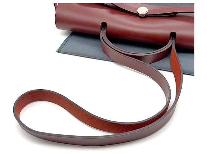 Hermès NEW ZIP Erbag Large Blu - vista 5