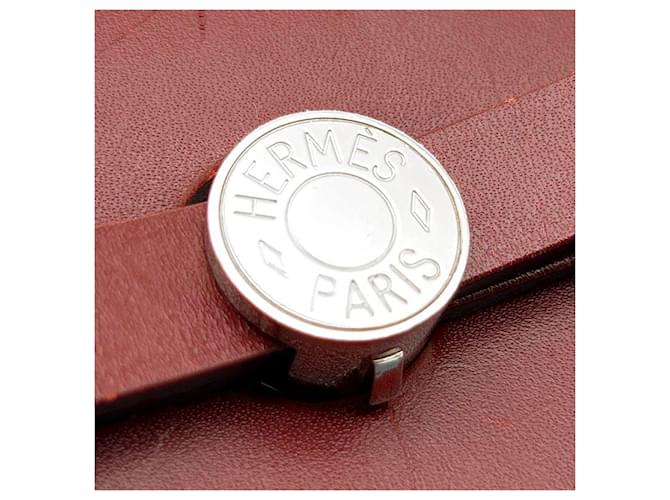 Hermès NEW ZIP Erbag Large Blu - vista 8